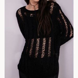 H&M Ladder-stitch-look Sweater